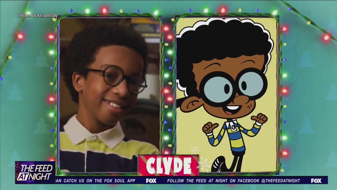 Actors Wolfgang Schaeffer and Jahzir Bruno get ready for Christmas with A Loud House Christmas!